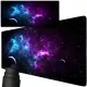 Gaming asztali pad xxl csillagos ég minta 90x40 vastag egérpad
