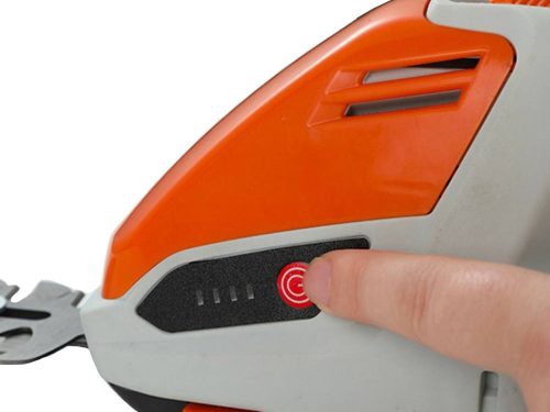 Akkus fűnyíró cserjeolló sövénynyíró 2 az 1-ben