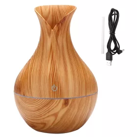   Levegő párásító aroma diffúzor aromaterápia rgb megvilágítás usb faminta