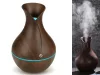 Levegő párásító aroma diffúzor aromaterápia rgb megvilágítás usb barna
