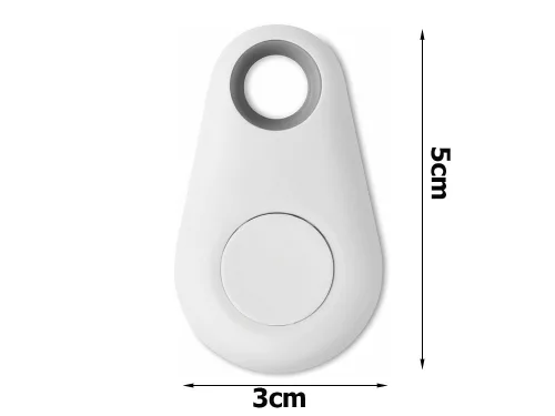Kulcstartó telefon kulcskereső bluetooth kulcskereső jeladó fehér