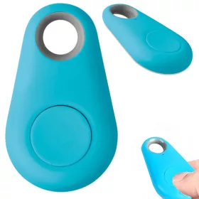   Kulcstartó telefon kulcskereső bluetooth kulcskereső jeladó kék