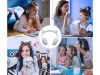 Vezeték nélküli fejhallgató bluetooth rádió fm mp3 macska füles led háttérvilágítással