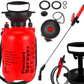 pumpás permetező kerti kézi permetező 5l