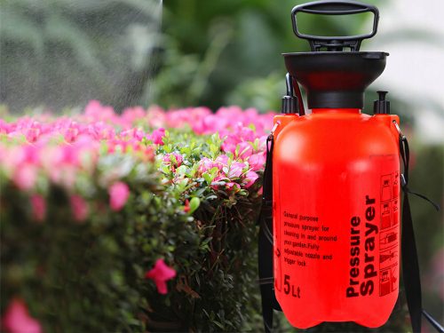 pumpás permetező kerti kézi permetező 5l