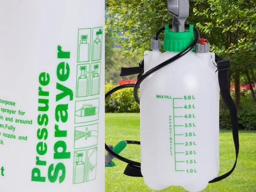 Kerti kézi permetező 5 l vállpánttal