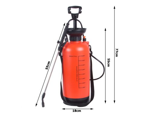 nagynyomású kézi permetező 8L
