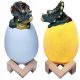 Dinoszaurusz éjszakai lámpa triceratops egg rgb led izzó tojás gyerekeknek színes