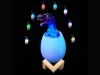 Dinoszaurusz éjszakai lámpa T-rex rgb led izzó tojás gyerekeknek
