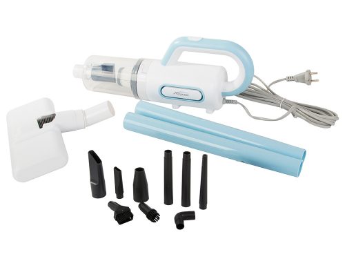 Álló kézi porzsák nélküli vezetékes szűrő, 800 W erős, 6 fúvóka