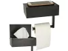 Loft wc-papír tartó loft wc polc acél