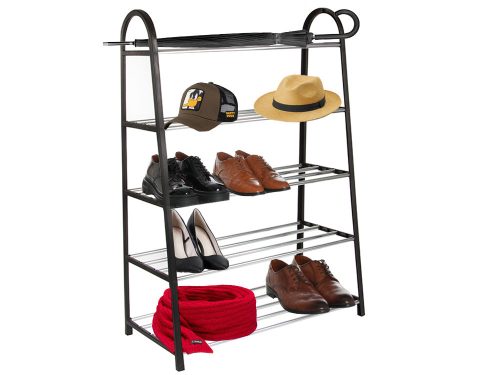 Cipőtartó cipőszervező raktári szekrénytartó 5 szintes nagy