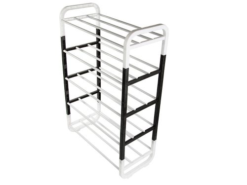 Cipőtartó állvány cipőszekrény 5 polcos szervező gardrób otthon