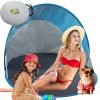 Összecsukható strandsátor UV védelemmel ellátott nagy kerti sátor