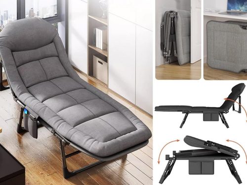 Összecsukható utazóágy fekvő matrac könnyű hordozható terepágy