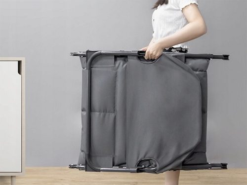 Összecsukható utazóágy fekvő matrac könnyű hordozható terepágy