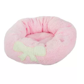   Bolyhos kutyaágy macskaágy puha párna kanapé  35cm rózsaszín