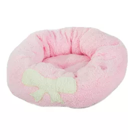   Bolyhos kutyaágy macskaágy puha párna kanapé  35cm rózsaszín
