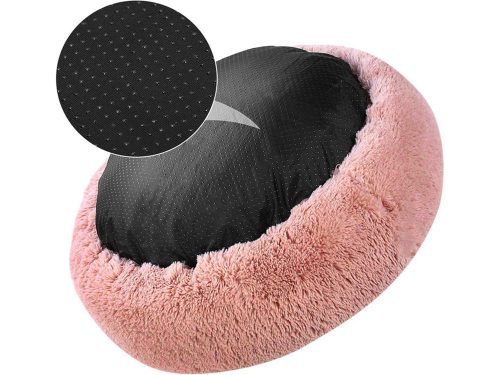 Bolyhos kutyaágy macskaágy puha párna kanapé  80cm rózsaszín