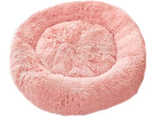 Bolyhos kutyaágy macskaágy puha párna kanapé  80cm rózsaszín