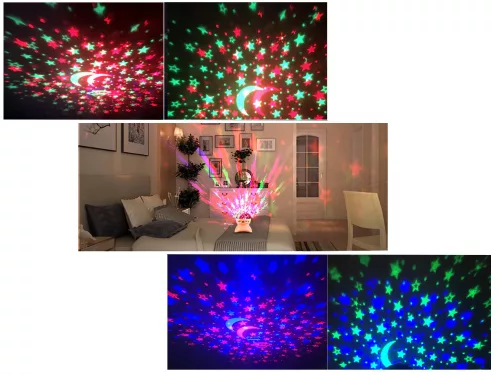 Star projektor éjszakai fény csillag led hangszóró bluetooth usb projektor fehér