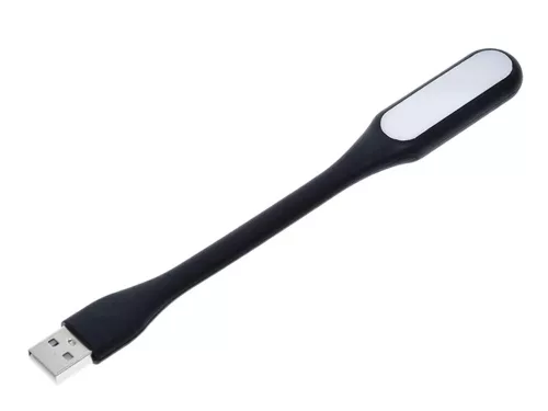 Szilikon rugalmas usb lámpa laptop notebook számítógéphez 6 led fekete