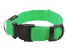 Led világító sötétítő nyakörv kutyák és macskák számára állítható 59cm zöld