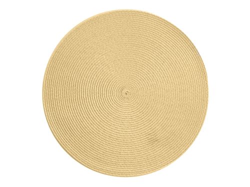 Kerek tányér tányéralátét konyha kockás asztali terítő krém