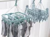 Zoknszárító alsóneműtartó 32x clips set fehér