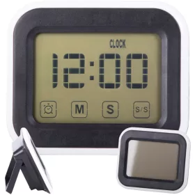   Elektronikus óra digitális ébresztőóra LCD riasztó kijelző álló