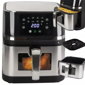 Zsírmentes légsütő air fryer 2400w 10l