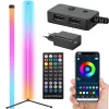 Padló sarok rgb led éjjeliszekrény lámpa hálószobai alkalmazás 1.5