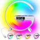 Led fény rgb játék töltő indukciós hangszóró ébresztőóra rádióóra v1