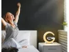 Led fény rgb játék töltő indukciós hangszóró ébresztőóra rádióóra v1