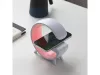 Led fény rgb játék töltő indukciós hangszóró ébresztőóra rádióóra v1