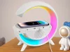 Led fény rgb játék töltő indukciós hangszóró ébresztőóra rádióóra v2