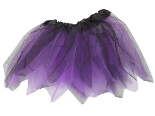 Halloween öltözködés jelmez szoknya denevér fejpánt fekete és lila