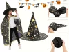Álruha varázsló jelmez halloween köpeny kalap v2