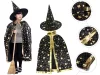 Álruha varázsló jelmez halloween köpeny kalap v2
