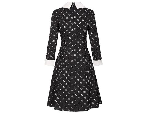 Ruha Wednesday Addams jelmez gyerekek halloween álruha 125