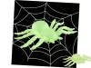 Halloween pók 2db 11cm fluoreszkáló