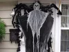 Halloween dekoráció függő dekoráció szellem csontváz halál koponya 80 cm