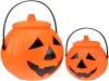 Halloween vödör tök cukorkatartó nagy cukorkatartó üst