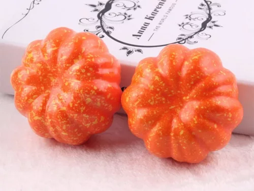 Dekoratív sütőtök mesterséges polisztirol dekoráció halloween ősz