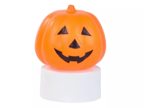 Led tök fény izzó figura dekoráció halloween dekoráció elemmel működtethető