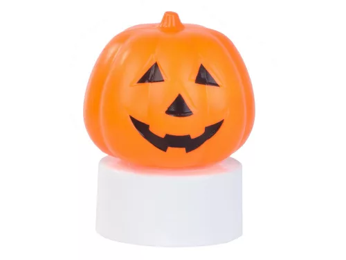 Led tök fény izzó figura dekoráció halloween dekoráció elemmel működtethető