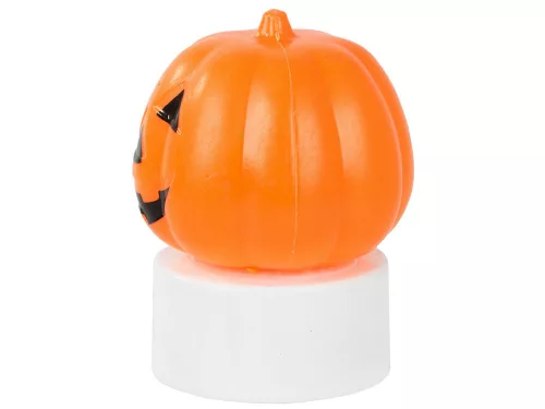 Led tök fény izzó figura dekoráció halloween dekoráció elemmel működtethető