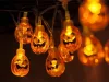 10 led halloweentük logó  200cm világító fénysor díszítés