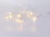 Led halloween szellem fénysor 2m 10 spirits lógó