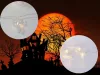 Led halloween szellem fénysor 2m 10 spirits lógó